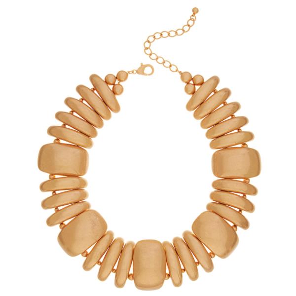 VINTAGE DOMED SHAPED SHORT NECKLACE