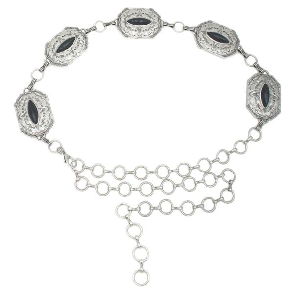 OCTO DECO CONCHO CAB CHAIN BELT