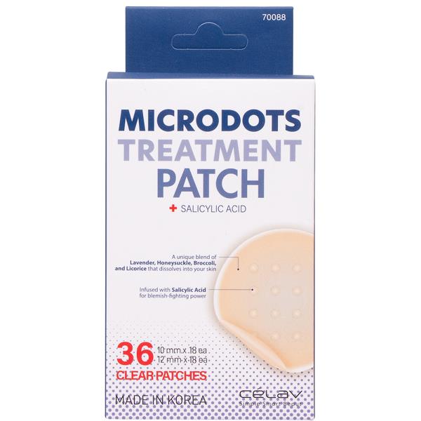 CELAVI 36PC MICRODOTS ACNE PATCHES