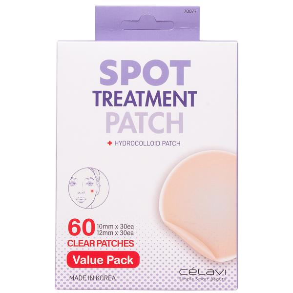 CELAVI SPOT TREATMENT 60 CLEAR HYDROCOLLOID PATCHES