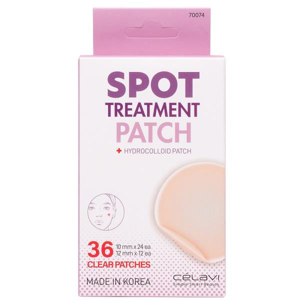 CELAVI SPOT TREATMENT 36 CLEAR HYDROCOLLOID PATCHES