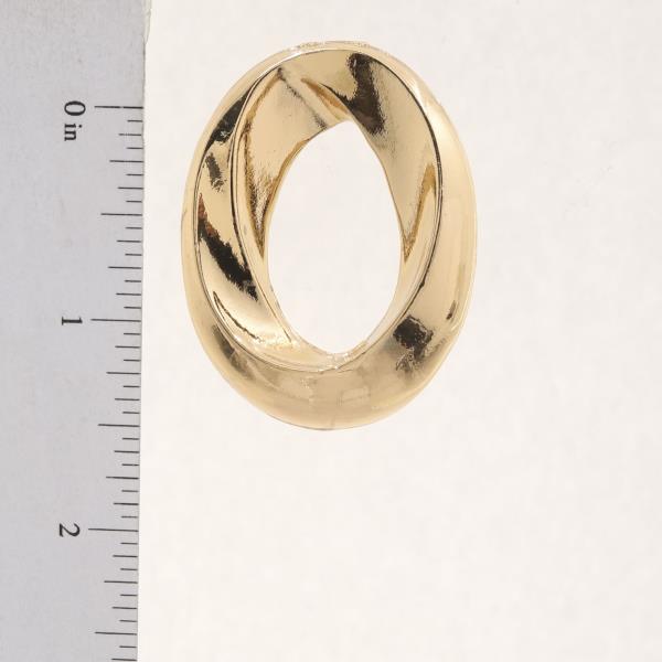 SDJ METAL ROUND EARRING