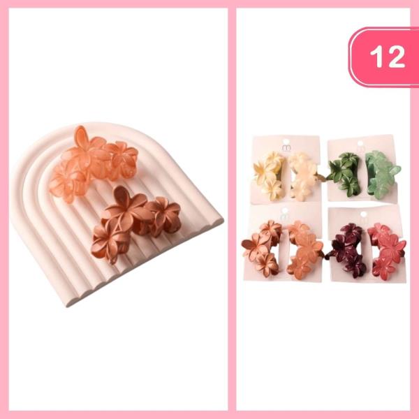 DUAL TRIPLE PLUMERIA CLAW CLIPS SET (12 UNITS)