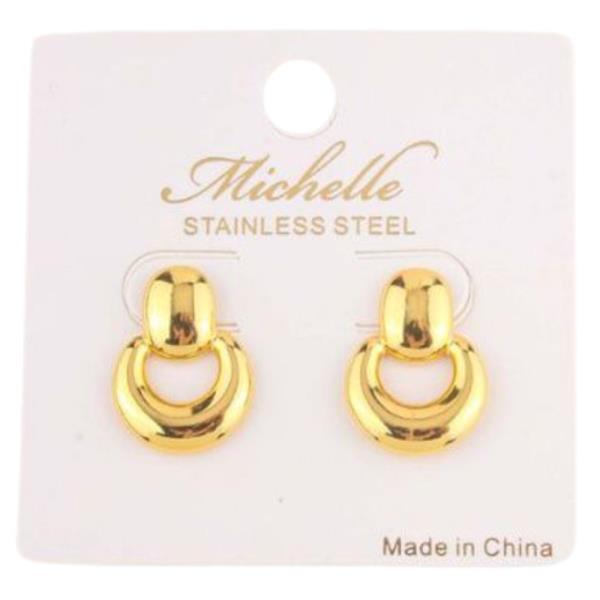STAINLESS STEEL DOOR KNOCKER POST EARRING