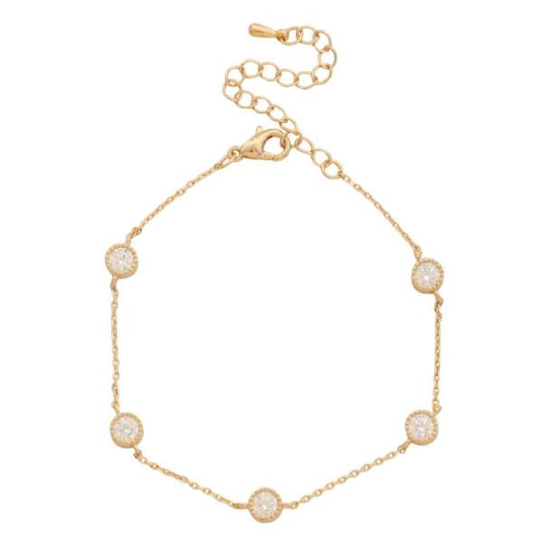 SODAJO CRYSTAL STATION METAL BRACELET