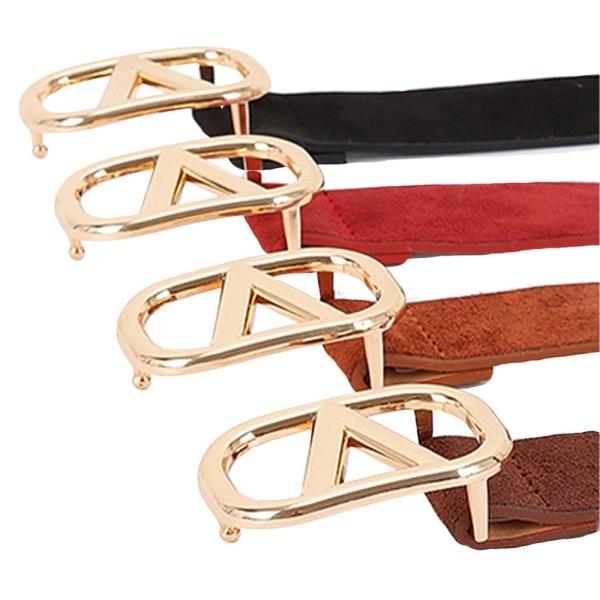 MINIMALIST CHIC UNIQUE BUCKLE BELT