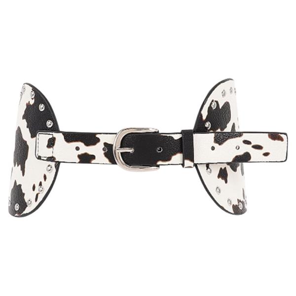 STUDDED BUCKLE WAIST BELT