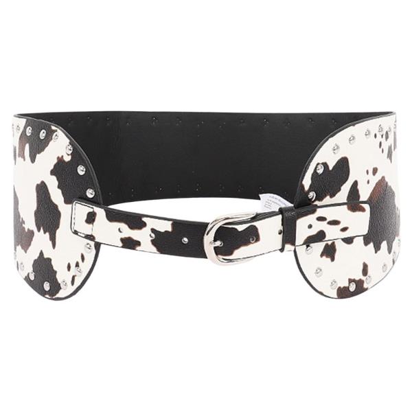 STUDDED BUCKLE WAIST BELT