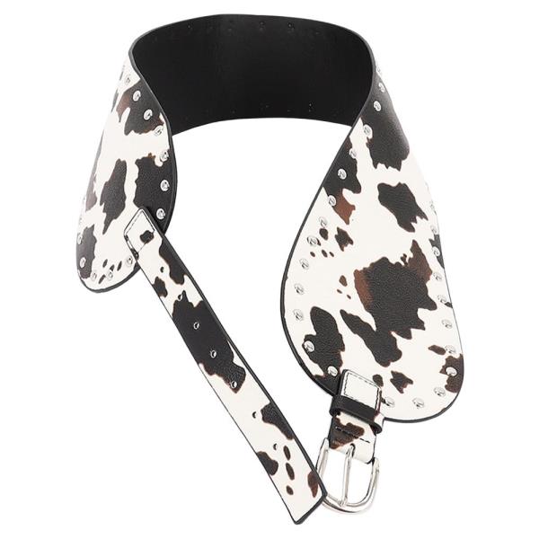 STUDDED BUCKLE WAIST BELT