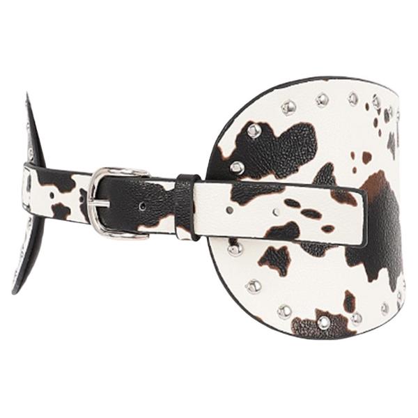 STUDDED BUCKLE WAIST BELT