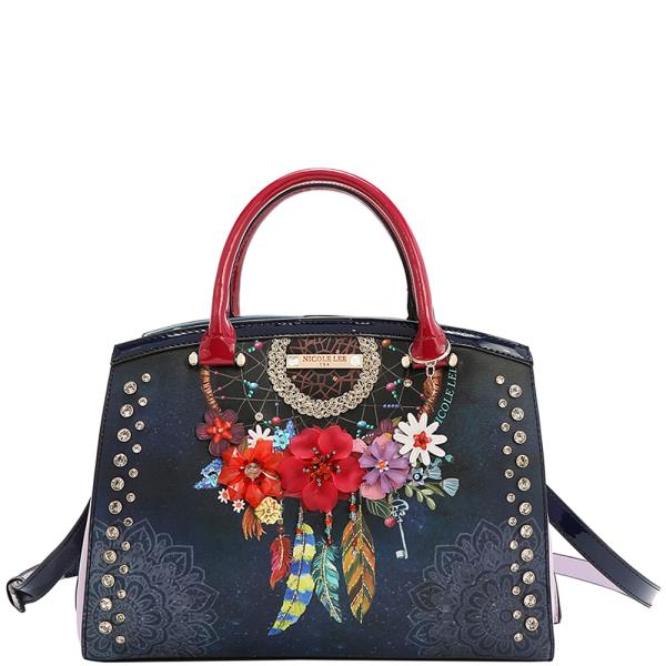 NICOLE LEE DREAM COMES TRUE SATCHEL BAG
