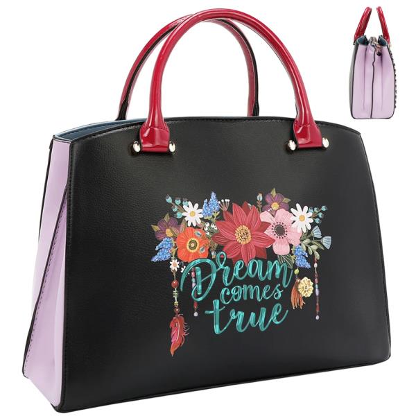 NICOLE LEE DREAM COMES TRUE SATCHEL BAG