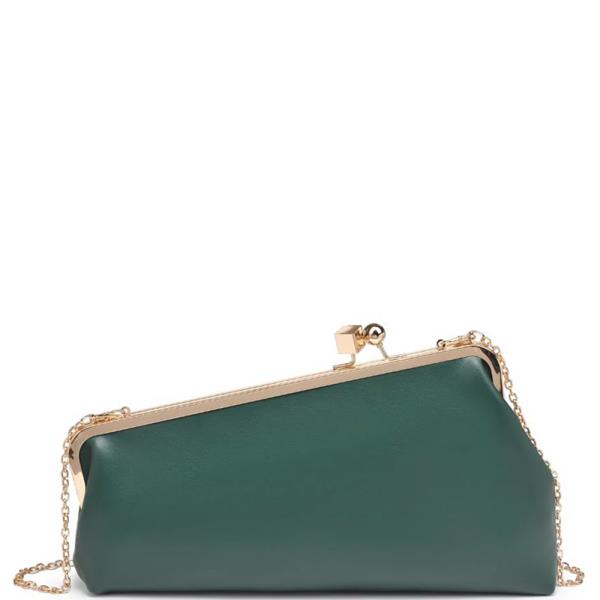 STYLISH ASYMMETRICAL DESIGN HELENA CLUTCH BAG