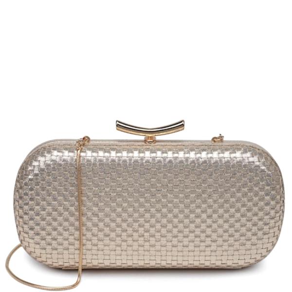 STYLE WOVEN DESIGN VICTORIA EVENING BAG