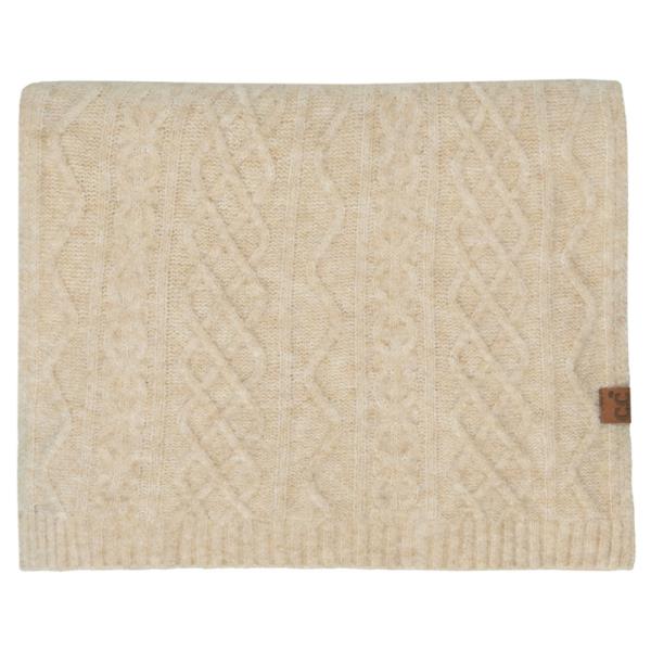 CC CABLE KNIT SCARF