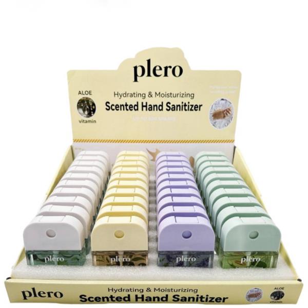 PLERO HYDRATING & MOISTURIZING SCENTED HAND SANITIZER (40 UNITS)