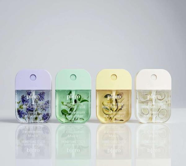 PLERO HYDRATING & MOISTURIZING SCENTED HAND SANITIZER (40 UNITS)