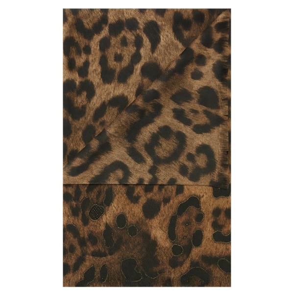 LEOPARD OBLONG SCARF
