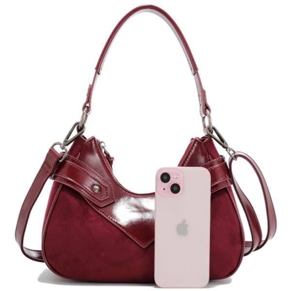 FASHION DESIGN TEXTURE SHOULDER BAG