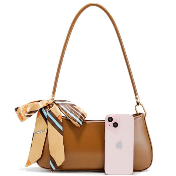 SMOOTH SCARF SHOULDER BAG
