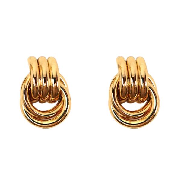 METAL POST EARRING