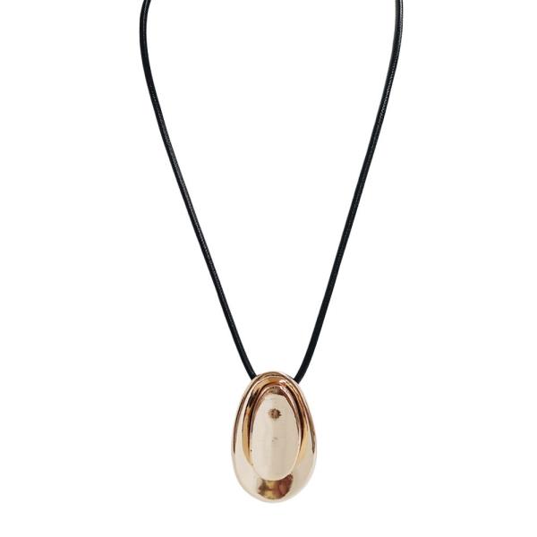 CORD PENDANT NECKLACE