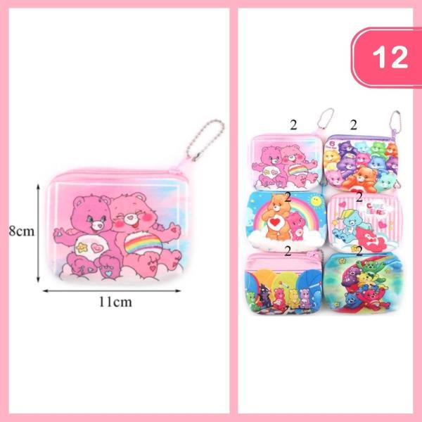 CARE BEAR COIN PURSE (12 UNITS)