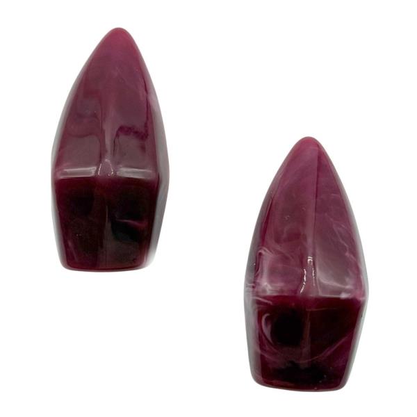 RESIN STUD EARRINGS