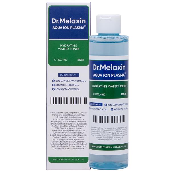 DR MELAXIN AQUA ION PLASMA HYDRATING WATERY TONER