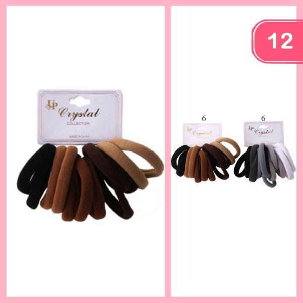 HAIR TIES (12 UNITS)
