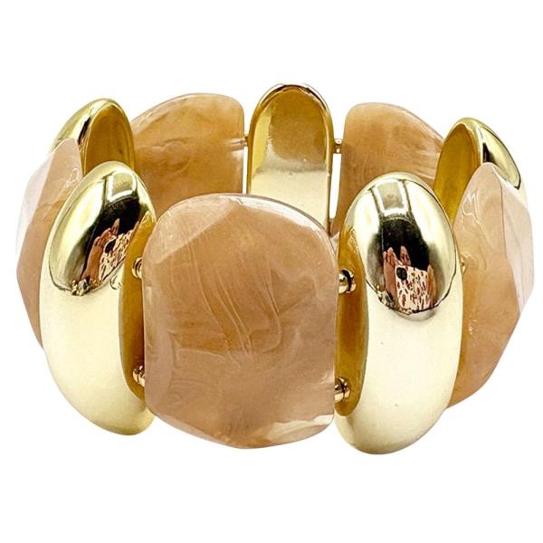 RESIN STRETCHY BRACELET