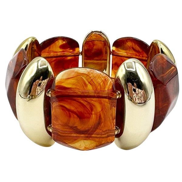 RESIN STRETCHY BRACELET