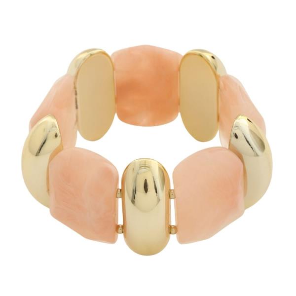 RESIN STRETCHY BRACELET