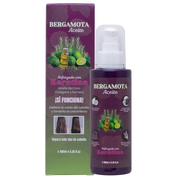 BERGAMOT KERATIN REINFORCING HAIR OIL