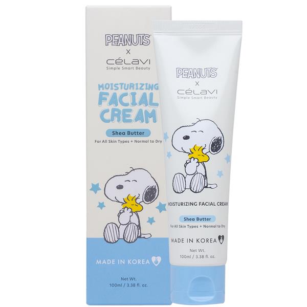 CELAVI X PEANUTS MOISTURIZING FACIAL CREAM
