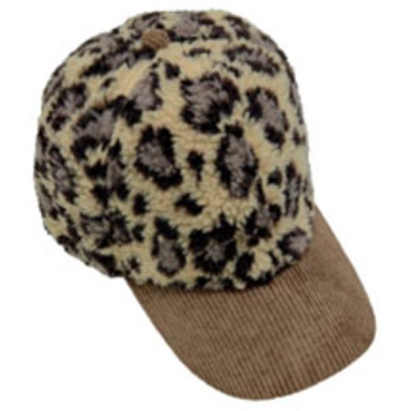 LEOPARD PRINT BASEBALL CAP