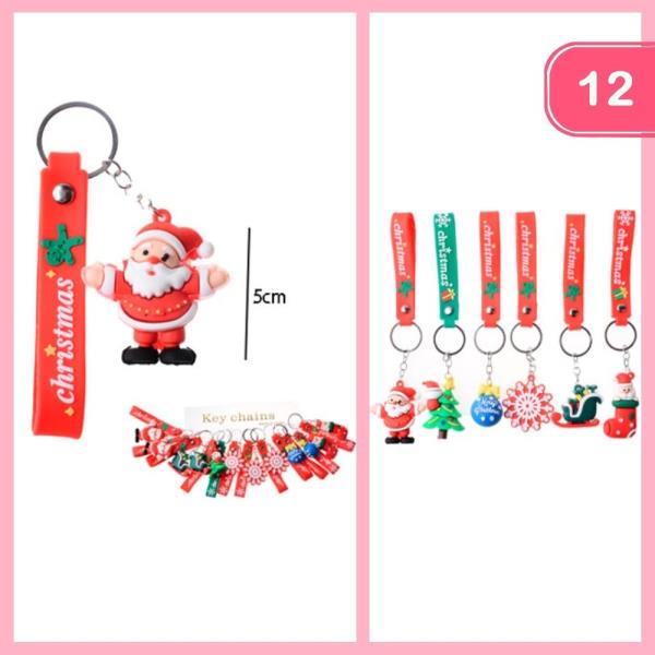 CHRISTMAS KEYCHAIN (12 UNITS)
