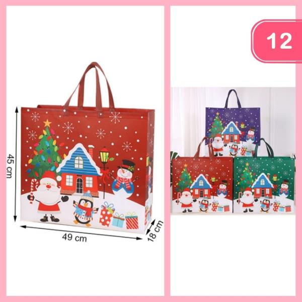 CHRISTMAS GIFT BAG (12 UNITS)