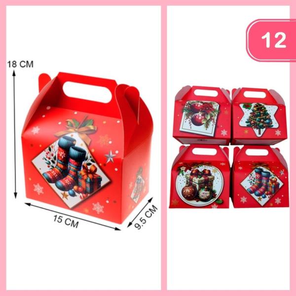 CHRISTMAS TREAT BOX (12 UNITS)