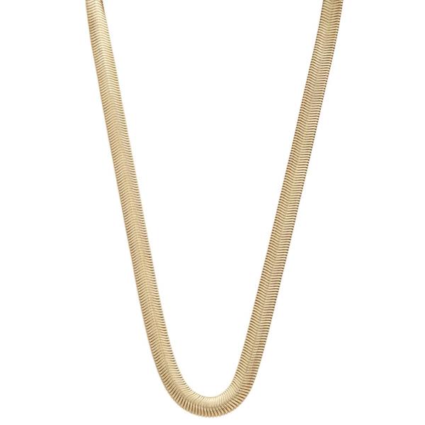 14K GOLD PLATED CHAIN LINK NECKLACE