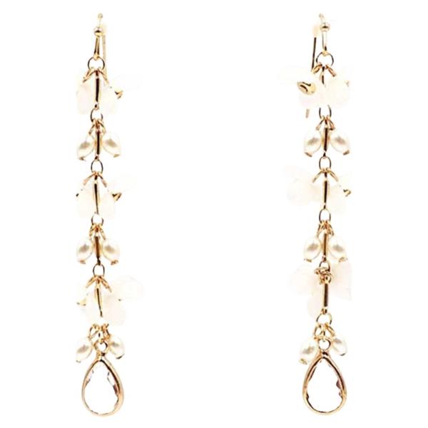 TEARDROP PEARL EARRINGS