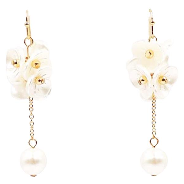 FLOWER CLUSTER DANGLE FISH HOOK ER