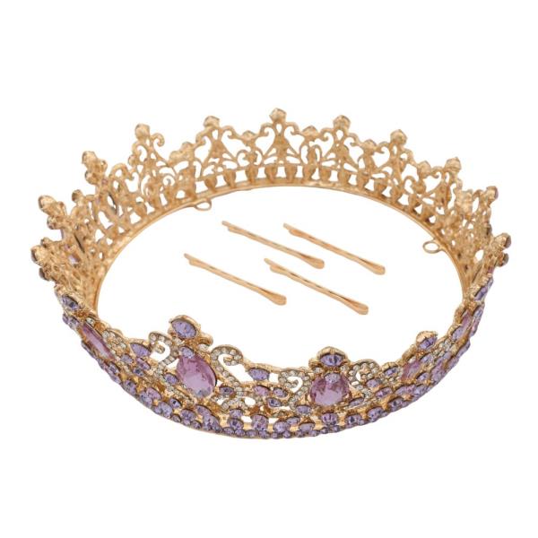 MARQUISE PATTERN RHINESTONE CROWN