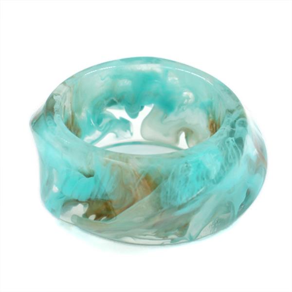 ACETATE BANGLE BRACELET