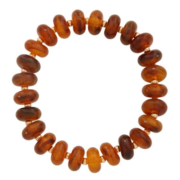 ACETATE BEAD BRACELET