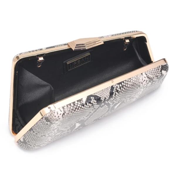 SNAKE ASYMMETRICAL IRENE EVENING BAG