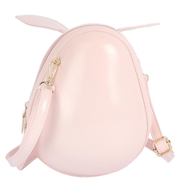 CUTE OVAL PIG CROSSBODY BAG