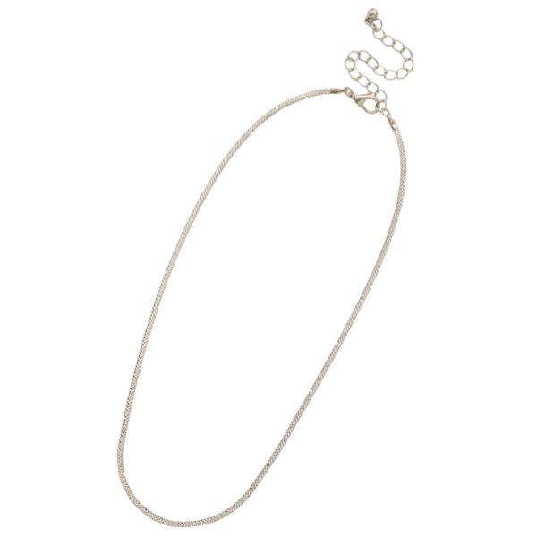 DAINTY CHAIN METAL NECKLACE