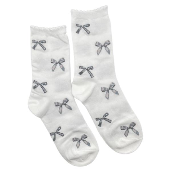 BOW CREW SOCKS