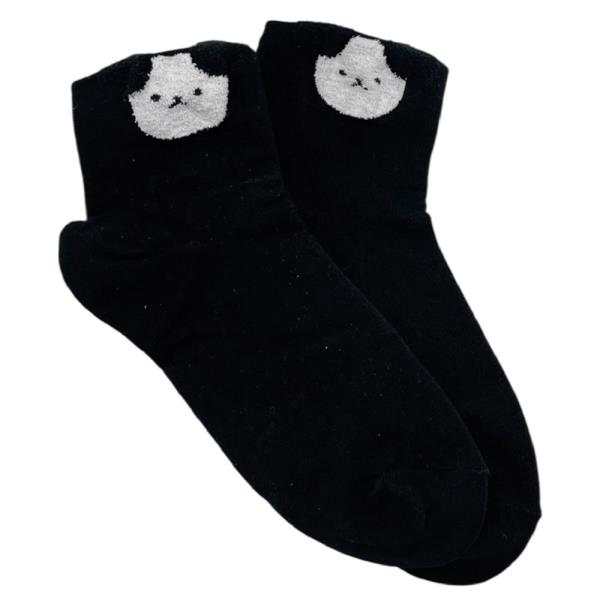 CUTE DOG FACE ANKLE SOCKS
